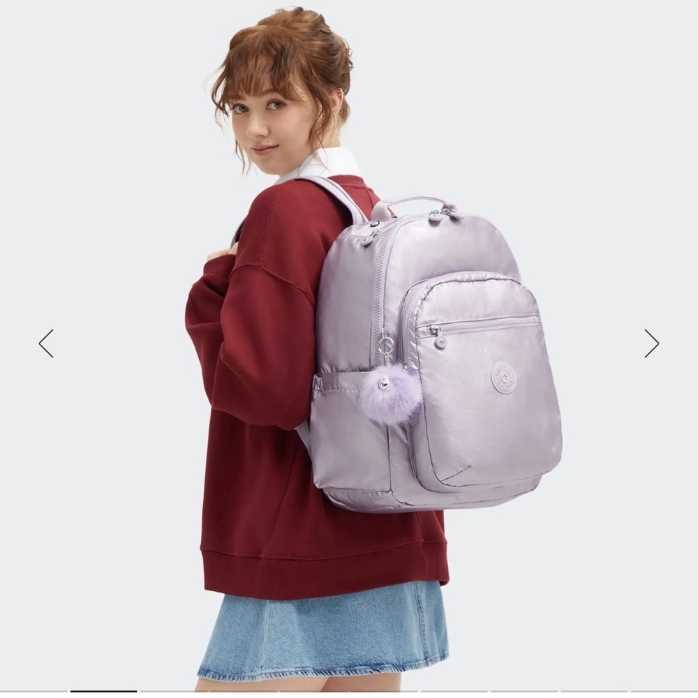 Kipling Seoul Metallic 15inch Laptop Backpack